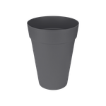 loft urban rond hoog 28cm antraciet